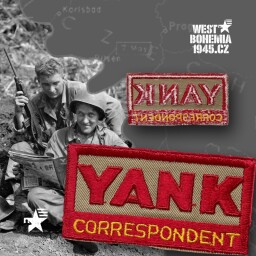 O1273 Originalni nasivka YANK CORRESPONDENT